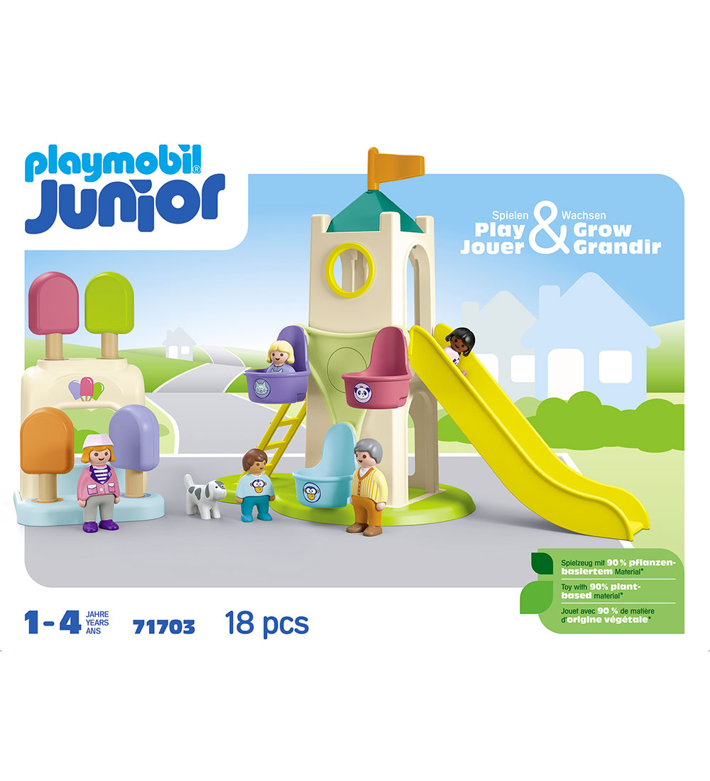 Playmobil Junior - Abenteuerturm mit Eisdiele - 71703 - 18 Teile - Playmobil - One Size - Spielzeug Playmobil Junior - Abenteuerturm mit Eisdiele - 71703 - 18 Teile - Playmobil - One Size - Spielzeug von Playmobil