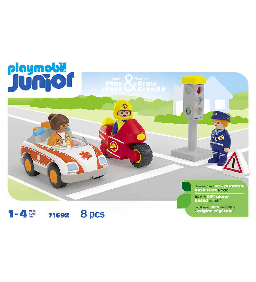 Playmobil Junior - Alltagshelden - 71692 - 8 Teile - Playmobil - One Size - Klötze Playmobil Junior - Alltagshelden - 71692 - 8 Teile - Playmobil - One Size - Klötze von Playmobil