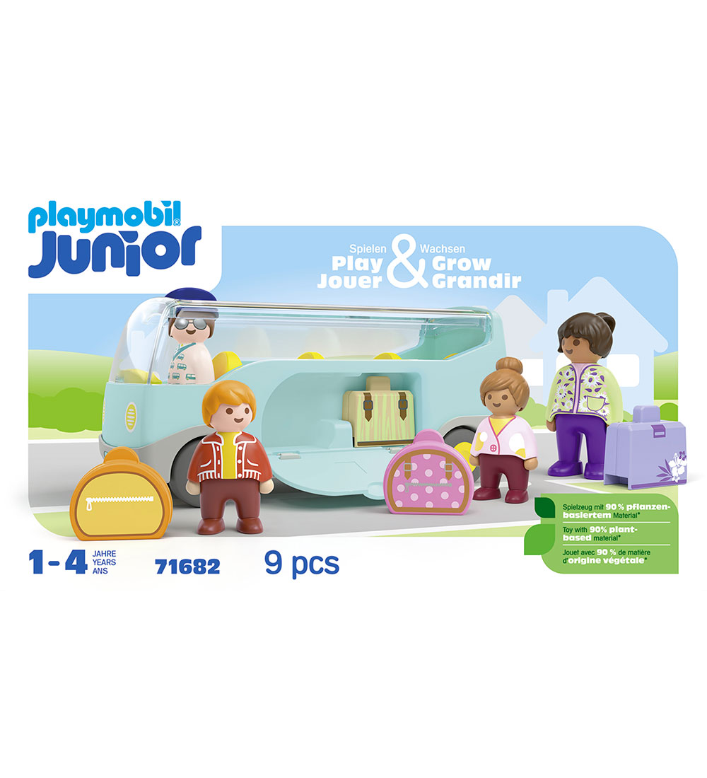 Playmobil Junior - Flughafen-Shuttlebus - 71682 - 9 Teile - Playmobil - One Size - Spielzeug Playmobil Junior - Flughafen-Shuttlebus - 71682 - 9 Teile - Playmobil - One Size - Spielzeug von Playmobil