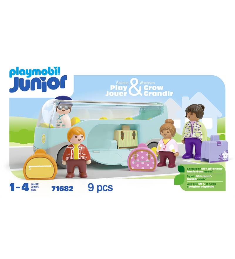 Playmobil Junior - Flughafen-Shuttlebus - 71682 - 9 Teile - Playmobil - One Size - Spielzeug Playmobil Junior - Flughafen-Shuttlebus - 71682 - 9 Teile - Playmobil - One Size - Spielzeug von Playmobil