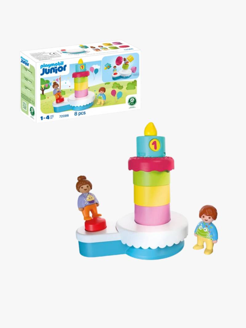 Playmobil Junior Geburtstagstorte 8-teilig, Mehrfarbig von Playmobil