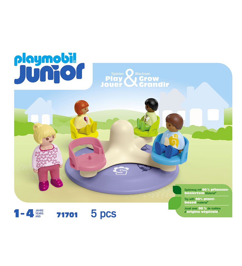 Playmobil Junior - Sprechendes Karussell - 71701 - 5 Teile - Playmobil - One Size - Spielzeug Playmobil Junior - Sprechendes Karussell - 71701 - 5 Teile - Playmobil - One Size - Spielzeug von Playmobil