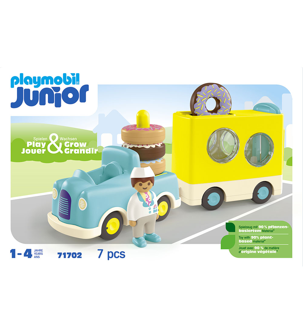 Playmobil Junior - Verrückt Donut Truck - 71702 - 7 Teile - Playmobil - One Size - Spielzeug Playmobil Junior - Verrückt Donut Truck - 71702 - 7 Teile - Playmobil - One Size - Spielzeug von Playmobil