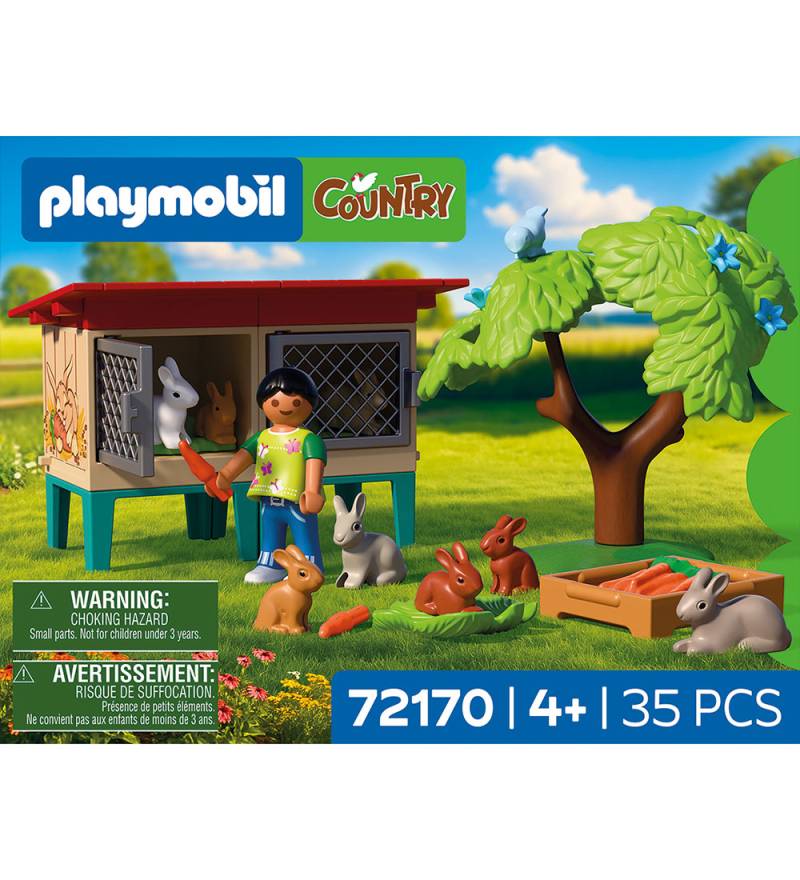 Playmobil Country - Kaninchenkäfig 72170 - 35 Teile - Playmobil - One Size - Spielzeug Playmobil Country - Kaninchenkäfig 72170 - 35 Teile - Playmobil - One Size - Spielzeug von Playmobil