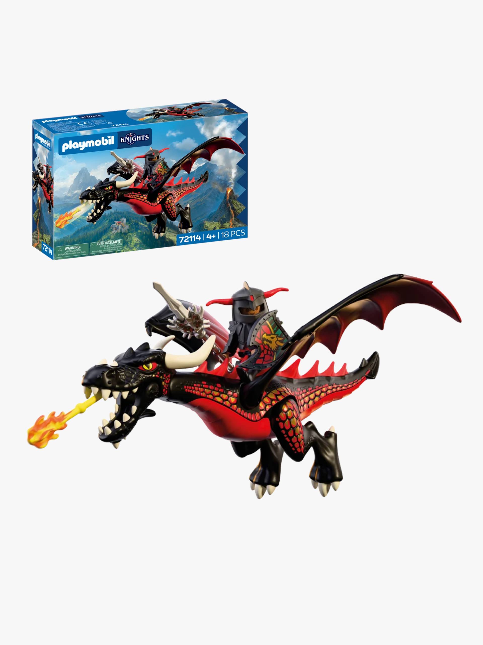 Playmobil Knights 72114 Schwarzer Drache Playmobil Knights 72114 Schwarzer Drache von Playmobil