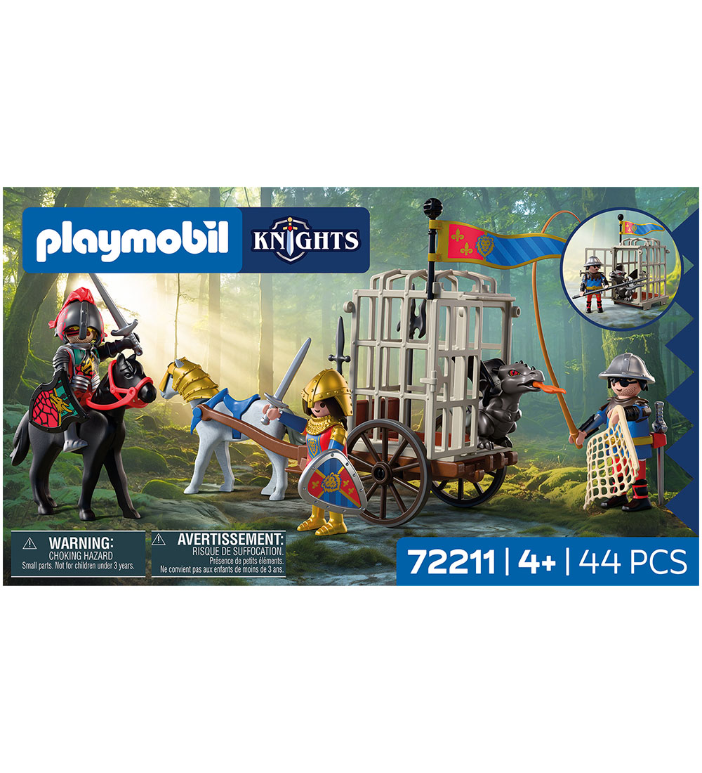 Playmobil Knights - Dragon Entduction 72211 - 44 Teile - Playmobil - One Size - Spielzeug Playmobil Knights - Dragon Entduction 72211 - 44 Teile - Playmobil - One Size - Spielzeug von Playmobil