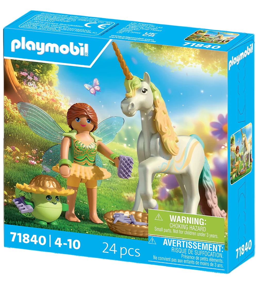 Playmobil Magische Einhörner – Sammelfigur: Regenbogenblume mit - Playmobil - One Size - Spielzeugfiguren Playmobil Magische Einhörner – Sammelfigur: Regenbogenblume mit - Playmobil - One Size - Spielzeugfiguren von Playmobil