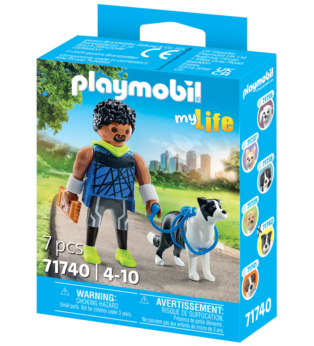 Playmobil Mein Leben - Jogger mit Border Collie - 71740 - 7 Teil - Playmobil - One Size - Spielzeugfiguren Playmobil Mein Leben - Jogger mit Border Collie - 71740 - 7 Teil - Playmobil - One Size - Spielzeugfiguren von Playmobil