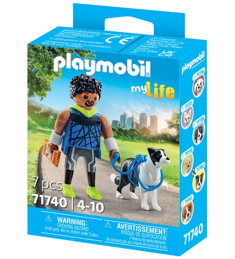 Playmobil Mein Leben - Jogger mit Border Collie - 71740 - 7 Teil - Playmobil - One Size - Spielzeugfiguren Playmobil Mein Leben - Jogger mit Border Collie - 71740 - 7 Teil - Playmobil - One Size - Spielzeugfiguren von Playmobil