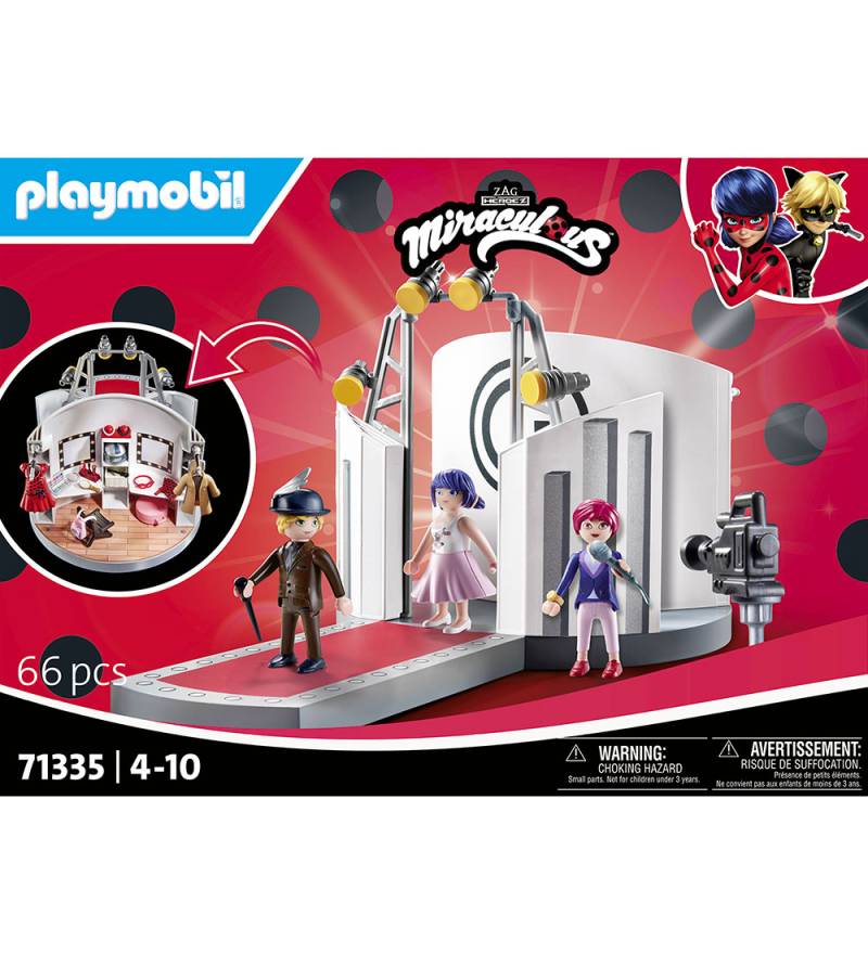 Playmobil Miraculous - Gabriels Modeshow - 71335 - 66 Teile - Playmobil - One Size - Klötze Playmobil Miraculous - Gabriels Modeshow - 71335 - 66 Teile - Playmobil - One Size - Klötze von Playmobil