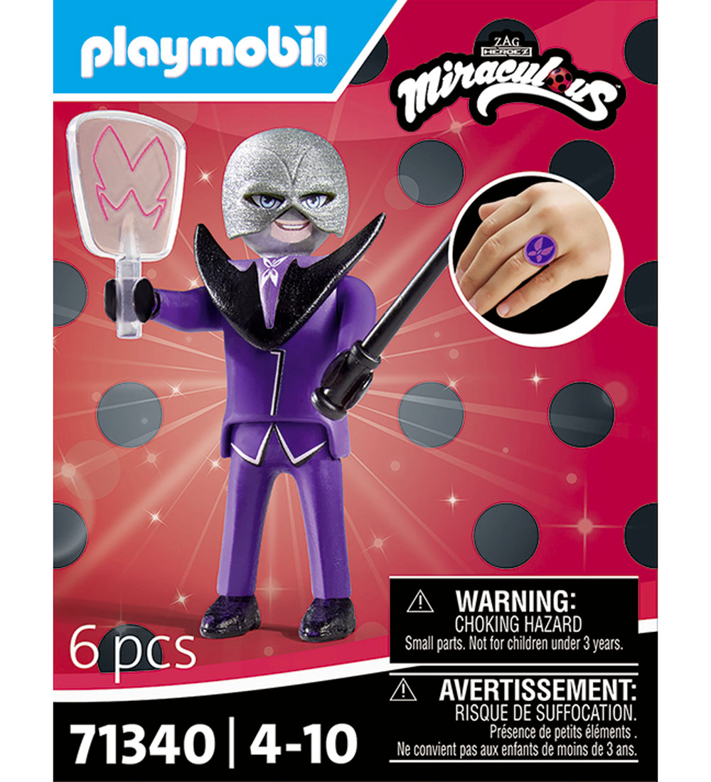 Playmobil Miraculous - Hawk Moth - 71340 - 6 Teile - Playmobil - One Size - Spielzeugfiguren Playmobil Miraculous - Hawk Moth - 71340 - 6 Teile - Playmobil - One Size - Spielzeugfiguren von Playmobil