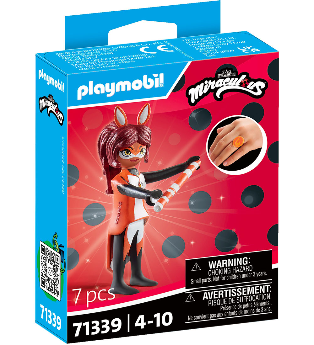 Playmobil Miraculous - Rena Rouge - 7 Teile - 71339 - Playmobil - One Size - Spielzeugfiguren Playmobil Miraculous - Rena Rouge - 7 Teile - 71339 - Playmobil - One Size - Spielzeugfiguren von Playmobil