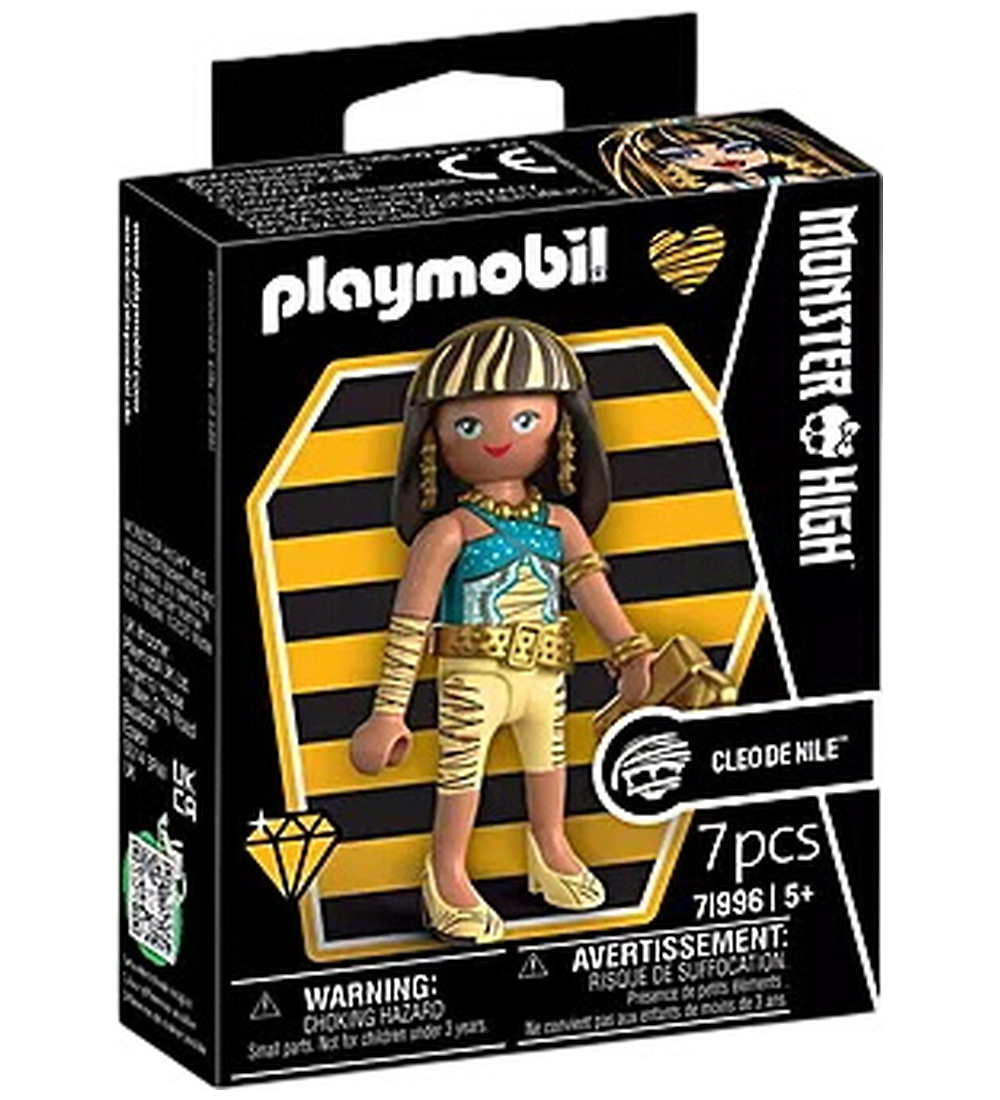 Playmobil Monster High - Cleo Der Nil - 7 Teile - 71996 - Playmobil - One Size - Spielzeugfiguren von Playmobil