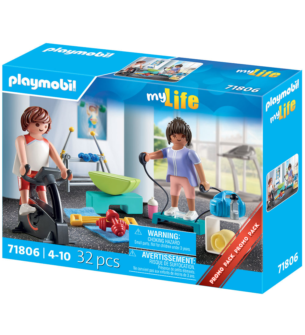 Playmobil My Life - Fitness Holzning - 71806 - 32 Teile - Playmobil - One Size - Spielzeug Playmobil My Life - Fitness Holzning - 71806 - 32 Teile - Playmobil - One Size - Spielzeug von Playmobil