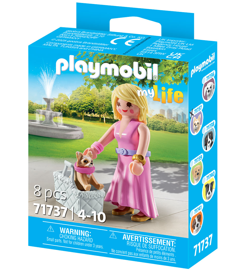 Playmobil My Life - Mädchen m. Chihuahua - 71737 - 8 Teile - Playmobil - One Size - Spielzeugfiguren Playmobil My Life - Mädchen m. Chihuahua - 71737 - 8 Teile - Playmobil - One Size - Spielzeugfiguren von Playmobil