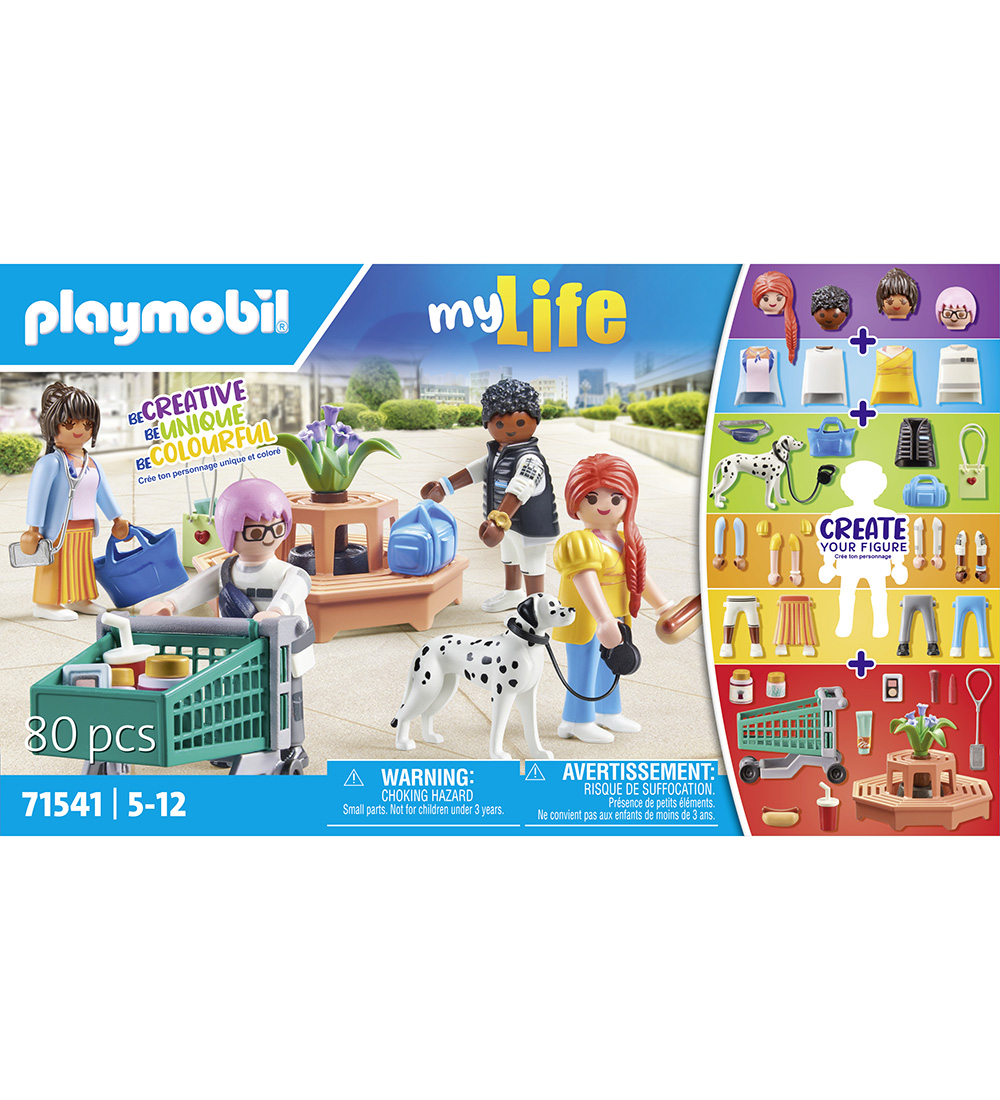 Playmobil My Life - My Figures: Shopping - 71541 - 80 Teile - Playmobil - One Size - Spielzeugfiguren Playmobil My Life - My Figures: Shopping - 71541 - 80 Teile - Playmobil - One Size - Spielzeugfiguren von Playmobil