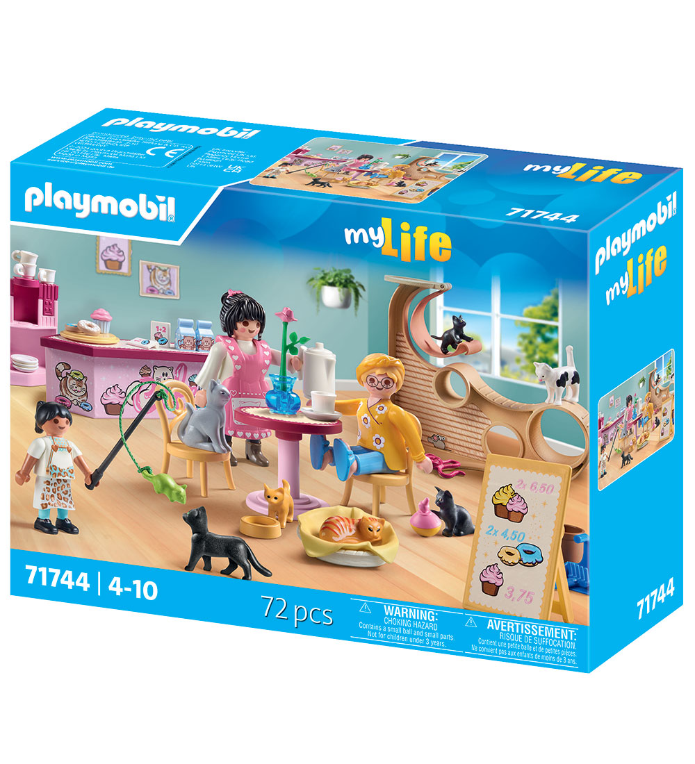 Playmobil MyLife - Katzencafé - 71744 - 72 Teile - Playmobil - One Size - Spielzeug Playmobil MyLife - Katzencafé - 71744 - 72 Teile - Playmobil - One Size - Spielzeug von Playmobil
