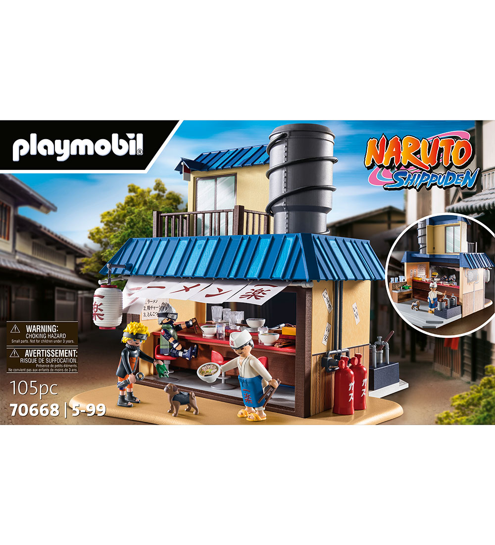 Playmobil Naruto - Ichiraku Ramen Shop - 70668 - 105 Teile - Playmobil - One Size - Spielzeugfiguren Playmobil Naruto - Ichiraku Ramen Shop - 70668 - 105 Teile - Playmobil - One Size - Spielzeugfiguren von Playmobil