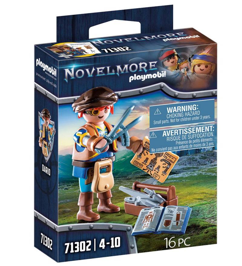 Playmobil Novelmore - Dario mit Werkzeug - 71302 - 16 Teile - Playmobil - One Size - Spielzeugfiguren Playmobil Novelmore - Dario mit Werkzeug - 71302 - 16 Teile - Playmobil - One Size - Spielzeugfiguren von Playmobil