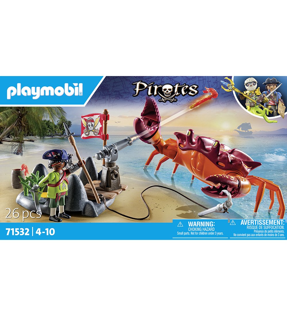 Playmobil Pirates - Der Kampf gegen die Riesenkrabbe - 71532 - 2 - Playmobil - One Size - Spielzeug Playmobil Pirates - Der Kampf gegen die Riesenkrabbe - 71532 - 2 - Playmobil - One Size - Spielzeug von Playmobil