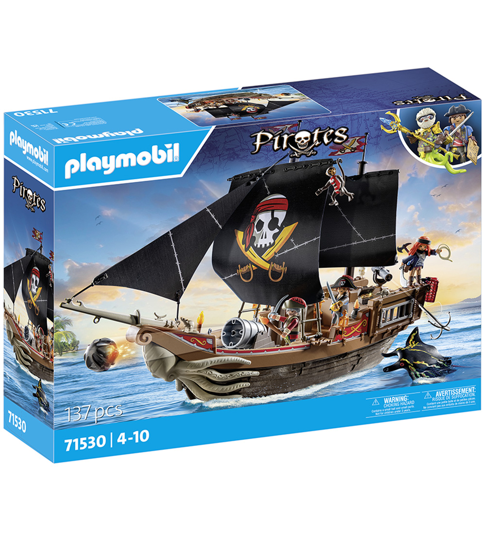 Playmobil Pirates - Großes Piratenschiff - 71530 - 137 Teile - Playmobil - One Size - Spielzeug Playmobil Pirates - Großes Piratenschiff - 71530 - 137 Teile - Playmobil - One Size - Spielzeug von Playmobil