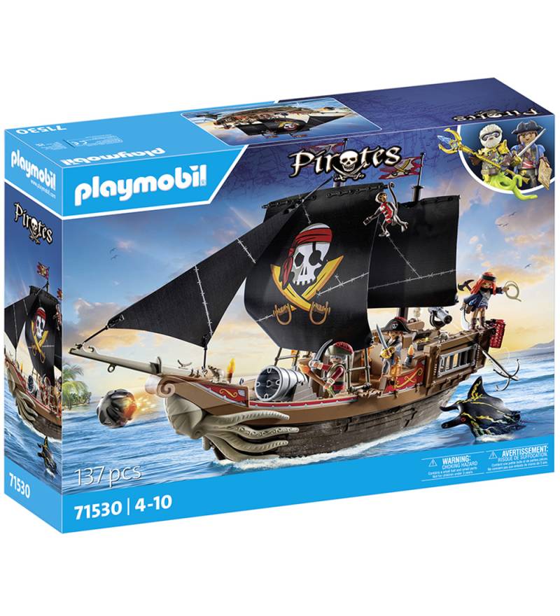 Playmobil Pirates - Großes Piratenschiff - 71530 - 137 Teile - Playmobil - One Size - Spielzeug Playmobil Pirates - Großes Piratenschiff - 71530 - 137 Teile - Playmobil - One Size - Spielzeug von Playmobil
