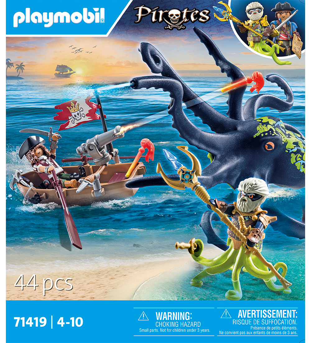 Playmobil Pirates - Kampf gegen den Riesenkalmar - 71419 - 44 Te - Playmobil - One Size - Spielzeug Playmobil Pirates - Kampf gegen den Riesenkalmar - 71419 - 44 Te - Playmobil - One Size - Spielzeug von Playmobil