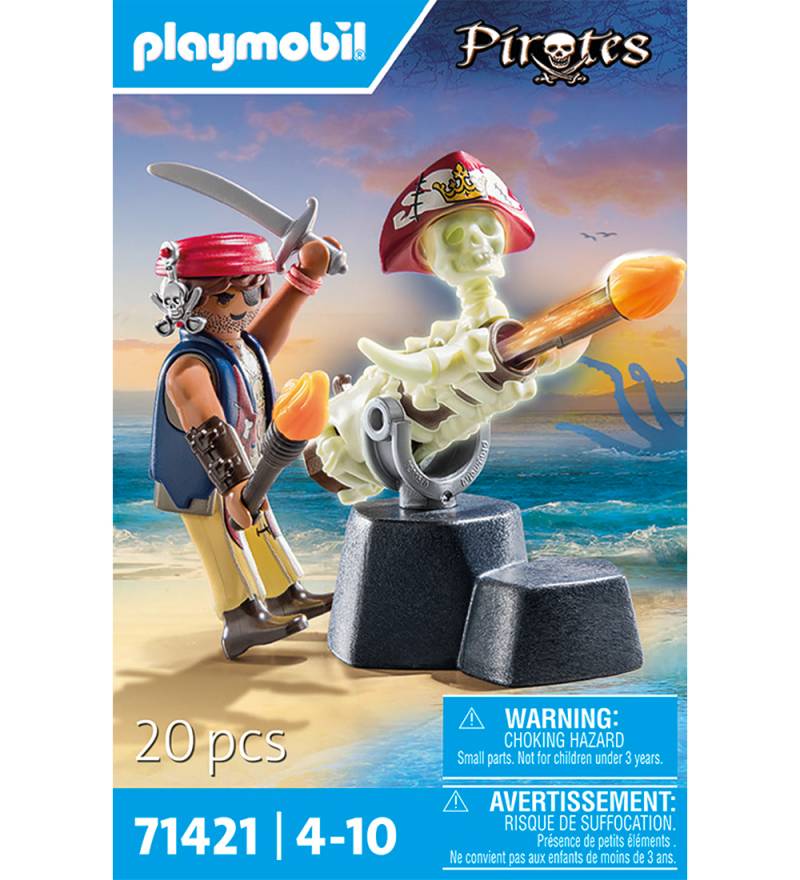 Playmobil Pirates - Kanoniere - 71421 - 20 Teile - Playmobil - One Size - Spielzeugfiguren Playmobil Pirates - Kanoniere - 71421 - 20 Teile - Playmobil - One Size - Spielzeugfiguren von Playmobil