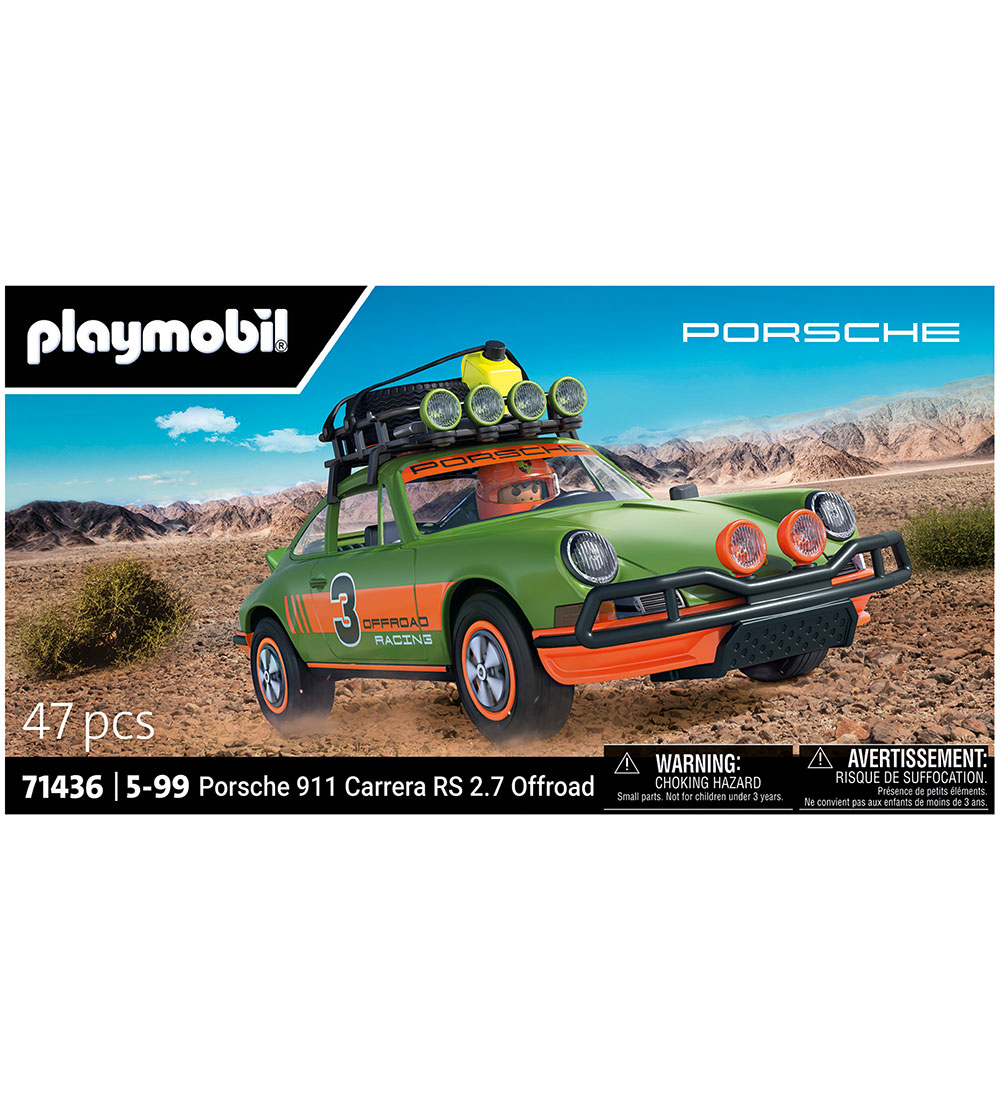 Playmobil Porsche 911 Carrera RS 2.7 OffRoad - 71436 - 47 Teile - Playmobil - One Size - Autos von Playmobil