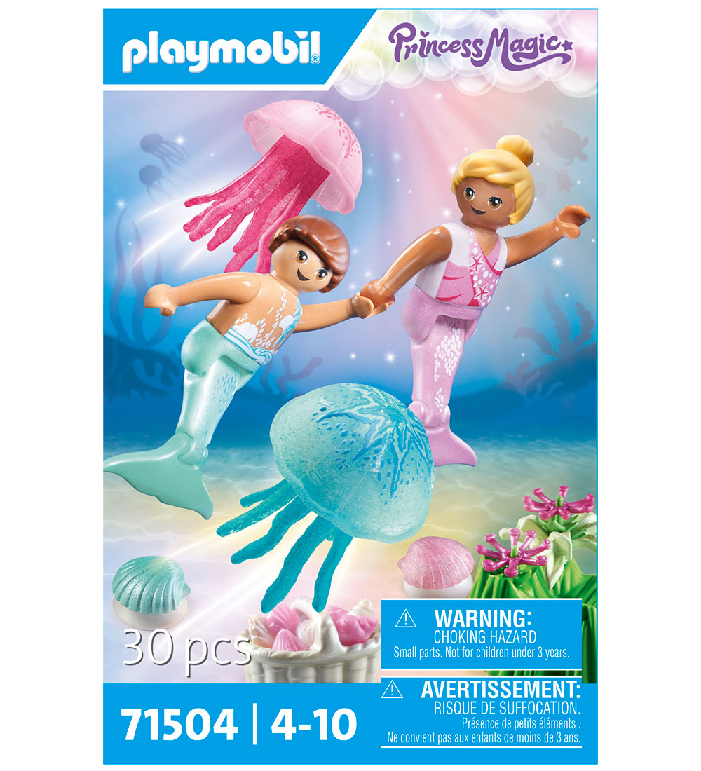 Playmobil Princess Magie – Kleine Meerjungfrauen mit Quallen – 7 - Playmobil - One Size - Spielzeugfiguren Playmobil Princess Magie – Kleine Meerjungfrauen mit Quallen – 7 - Playmobil - One Size - Spielzeugfiguren von Playmobil