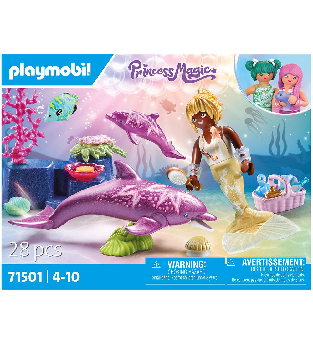 Playmobil Princess Magie - Meerjungfrau mit Delfinen - 71501 - 2 - Playmobil - One Size - Spielzeugfiguren Playmobil Princess Magie - Meerjungfrau mit Delfinen - 71501 - 2 - Playmobil - One Size - Spielzeugfiguren von Playmobil