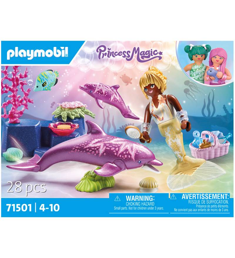 Playmobil Princess Magie - Meerjungfrau mit Delfinen - 71501 - 2 - Playmobil - One Size - Spielzeugfiguren Playmobil Princess Magie - Meerjungfrau mit Delfinen - 71501 - 2 - Playmobil - One Size - Spielzeugfiguren von Playmobil