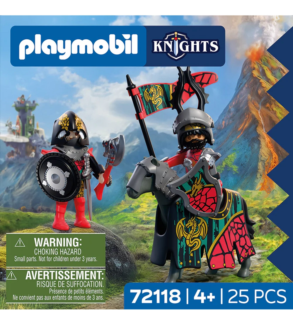 Playmobil Ritter - Anführer der Drachenritter - 72118 - 25 Teile - Playmobil - One Size - Spielzeugfiguren Playmobil Ritter - Anführer der Drachenritter - 72118 - 25 Teile - Playmobil - One Size - Spielzeugfiguren von Playmobil