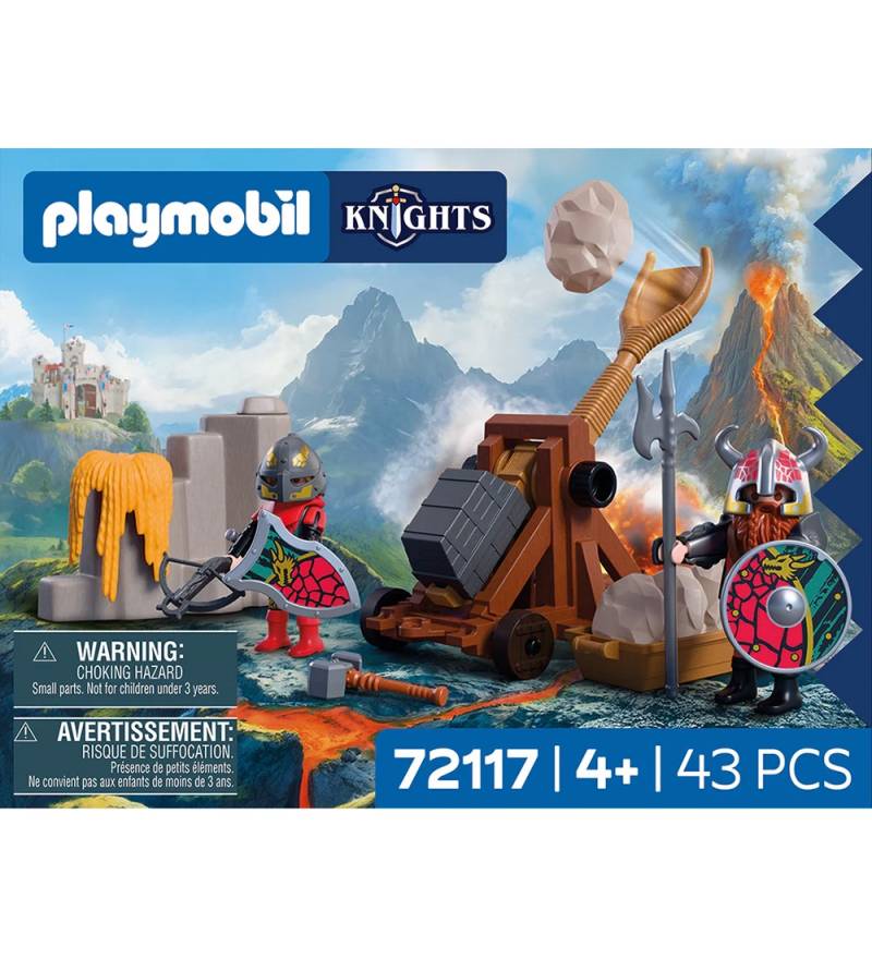 Playmobil Ritter - Drachenritter mit Katapult - 72117 - 43 Teile - Playmobil - One Size - Klötze Playmobil Ritter - Drachenritter mit Katapult - 72117 - 43 Teile - Playmobil - One Size - Klötze von Playmobil