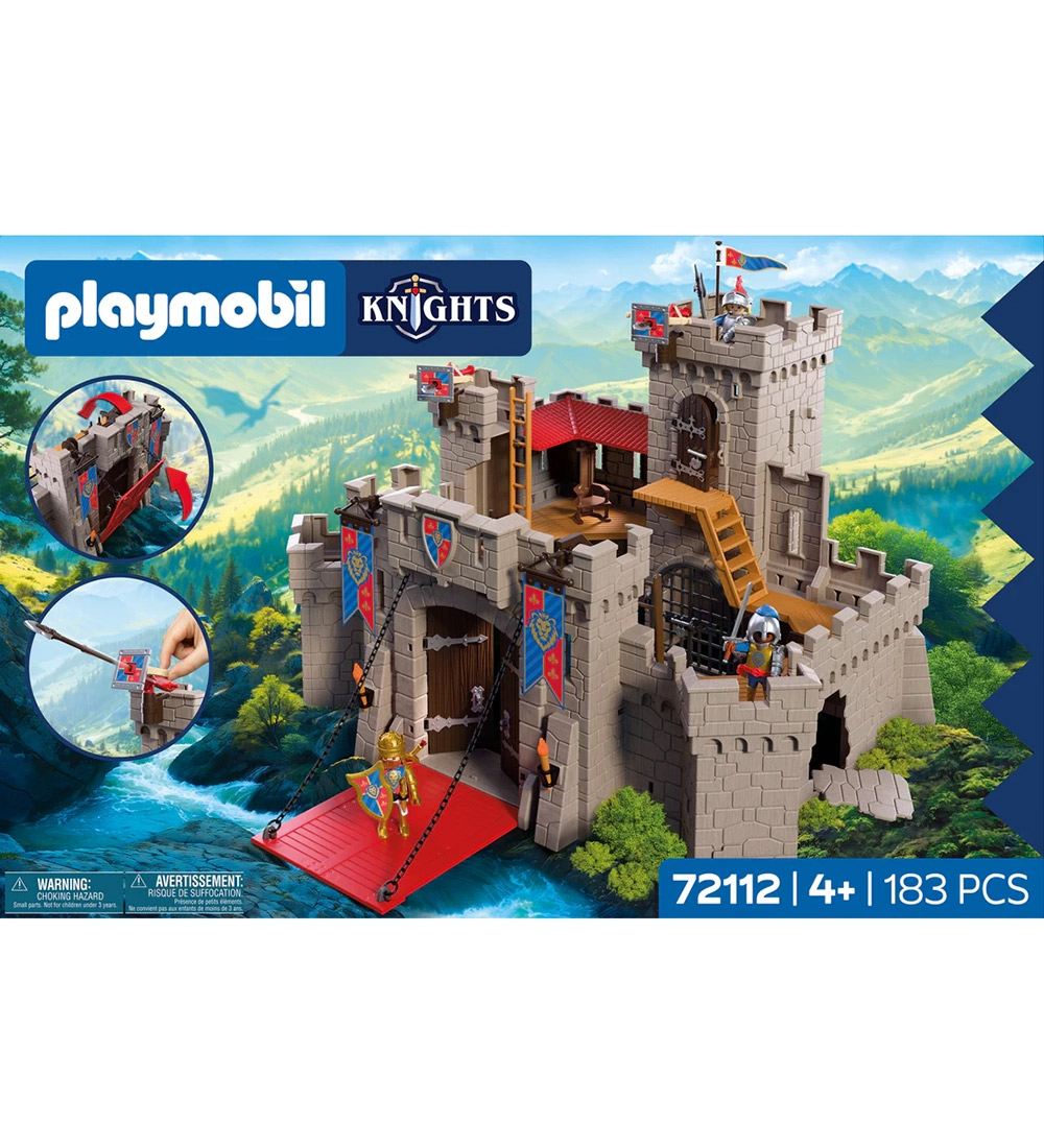 Playmobil Ritter - Große Löwenritterburg - 72112 - 183 Teile - Playmobil - One Size - Spielzeugfiguren Playmobil Ritter - Große Löwenritterburg - 72112 - 183 Teile - Playmobil - One Size - Spielzeugfiguren von Playmobil