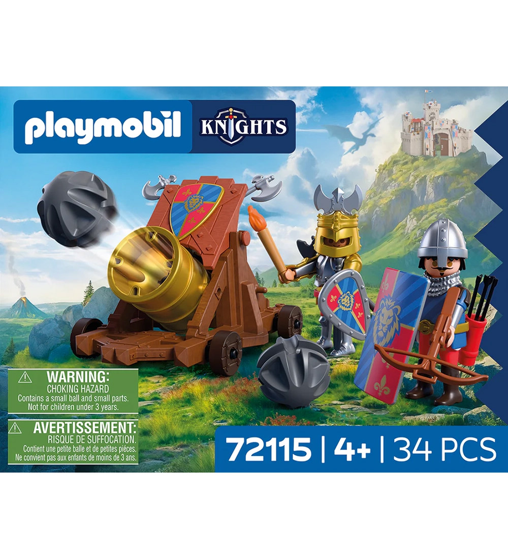 Playmobil Ritter - Löwenritter mit Kanone - 72115 - 34 Teile - Playmobil - One Size - Spielzeugfiguren Playmobil Ritter - Löwenritter mit Kanone - 72115 - 34 Teile - Playmobil - One Size - Spielzeugfiguren von Playmobil