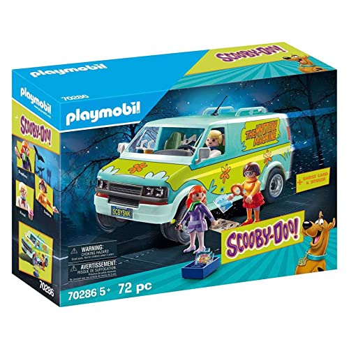 PLAYMOBIL Scooby-DOO! 70286 Mystery Machine mit Lichteffekten, Ab 4 Jahren von PLAYMOBIL