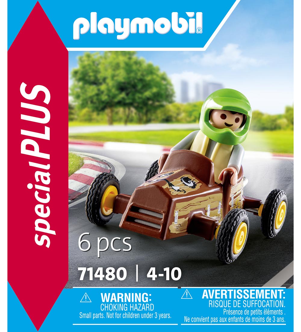 Playmobil SpecialPlus - Barn med Go-Kart - 6 Teile - 71480 - Playmobil - One Size - Spielzeugfiguren Playmobil SpecialPlus - Barn med Go-Kart - 6 Teile - 71480 - Playmobil - One Size - Spielzeugfiguren von Playmobil