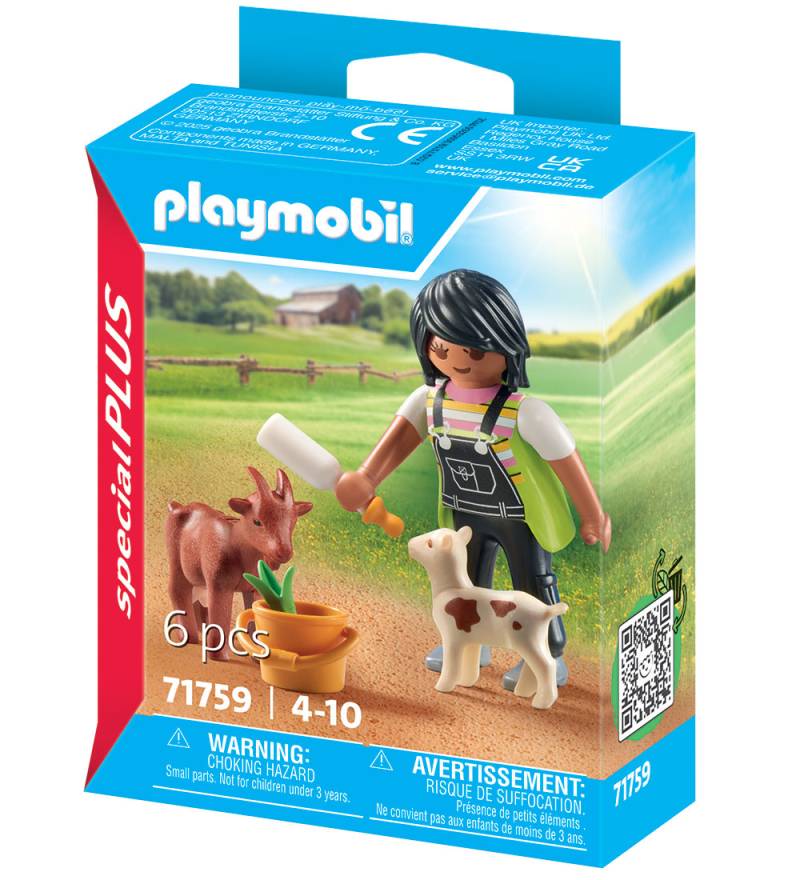 Playmobil SpecialPlus - Frau m. Ziegen - 71759 - 6 Teile - Playmobil - One Size - Spielzeugfiguren Playmobil SpecialPlus - Frau m. Ziegen - 71759 - 6 Teile - Playmobil - One Size - Spielzeugfiguren von Playmobil