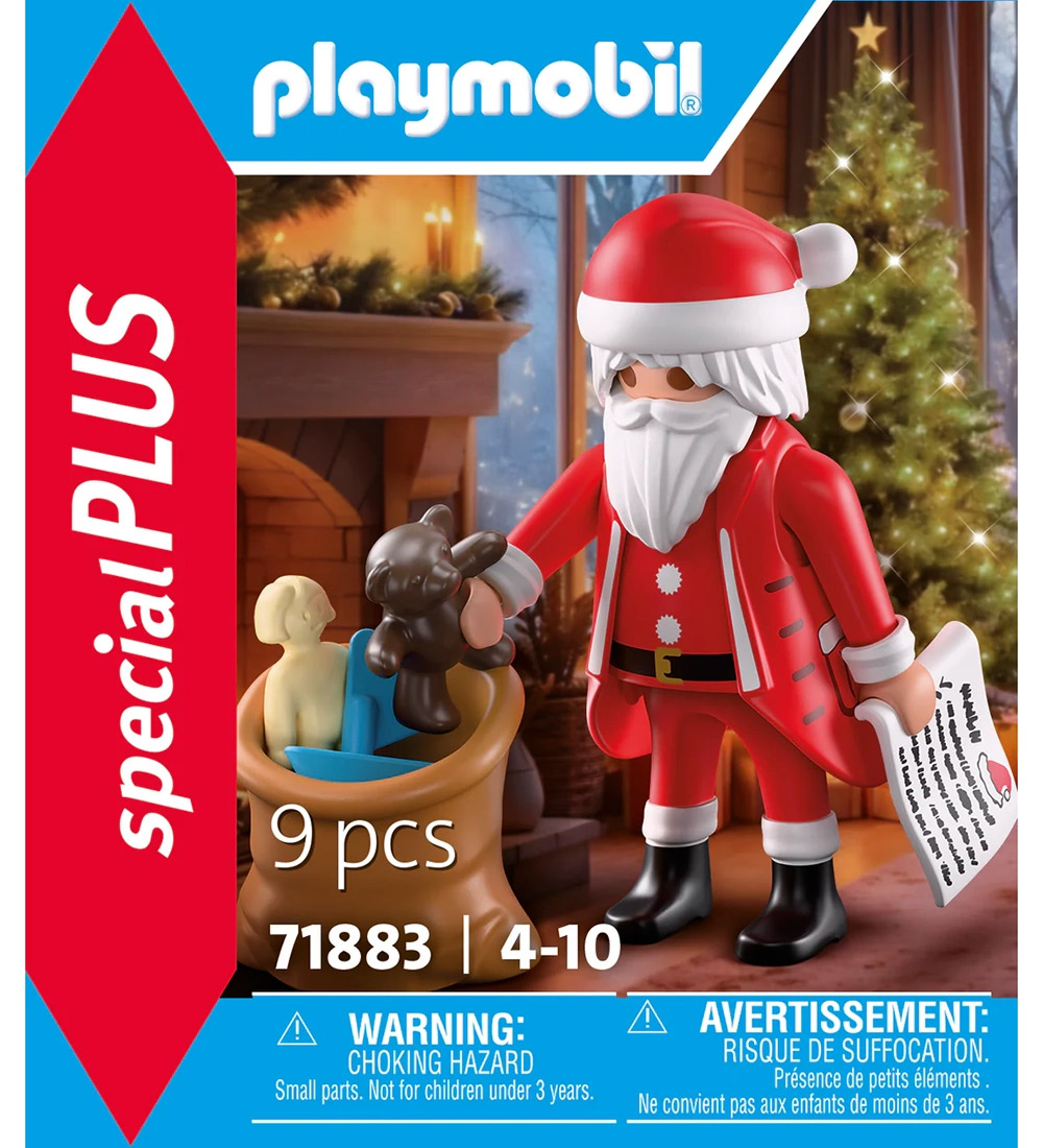 Playmobil SpecialPlus - Weihnachtsmann mit Wunschliste - 9 Teile - Playmobil - One Size - Spielzeugfiguren von Playmobil