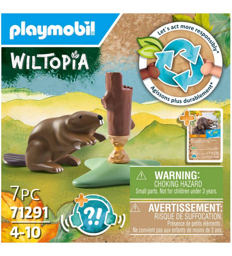 Playmobil Wiltopia - Biber - 7 Teile - 71291 - Playmobil - One Size - Spielzeugtiere Playmobil Wiltopia - Biber - 7 Teile - 71291 - Playmobil - One Size - Spielzeugtiere von Playmobil