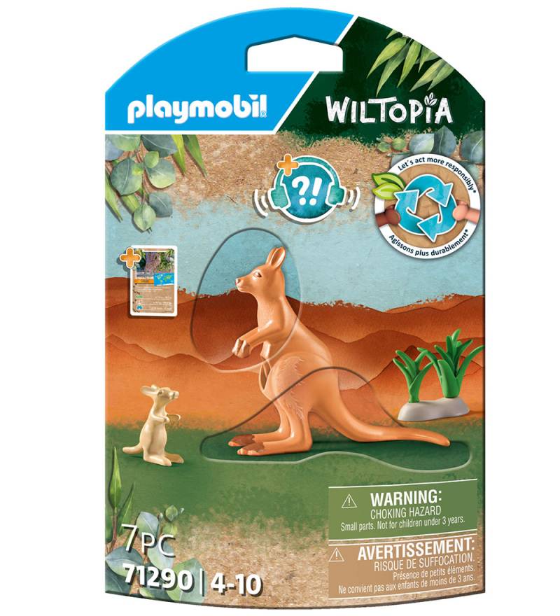 Playmobil Wiltopia - Känguru m. Jung - 7 Teile - 71290 - Playmobil - One Size - Spielzeugtiere Playmobil Wiltopia - Känguru m. Jung - 7 Teile - 71290 - Playmobil - One Size - Spielzeugtiere von Playmobil