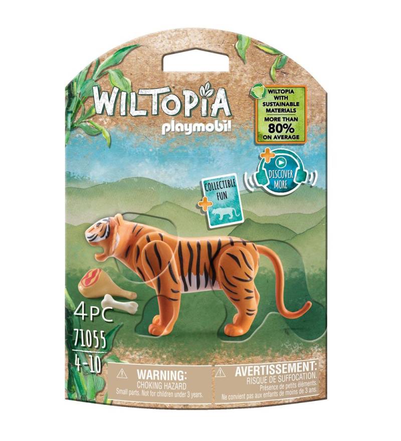 Playmobil Wiltopia - Tiger - 71055 - 4 Teile - Playmobil - One Size - Spielzeugtiere Playmobil Wiltopia - Tiger - 71055 - 4 Teile - Playmobil - One Size - Spielzeugtiere von Playmobil