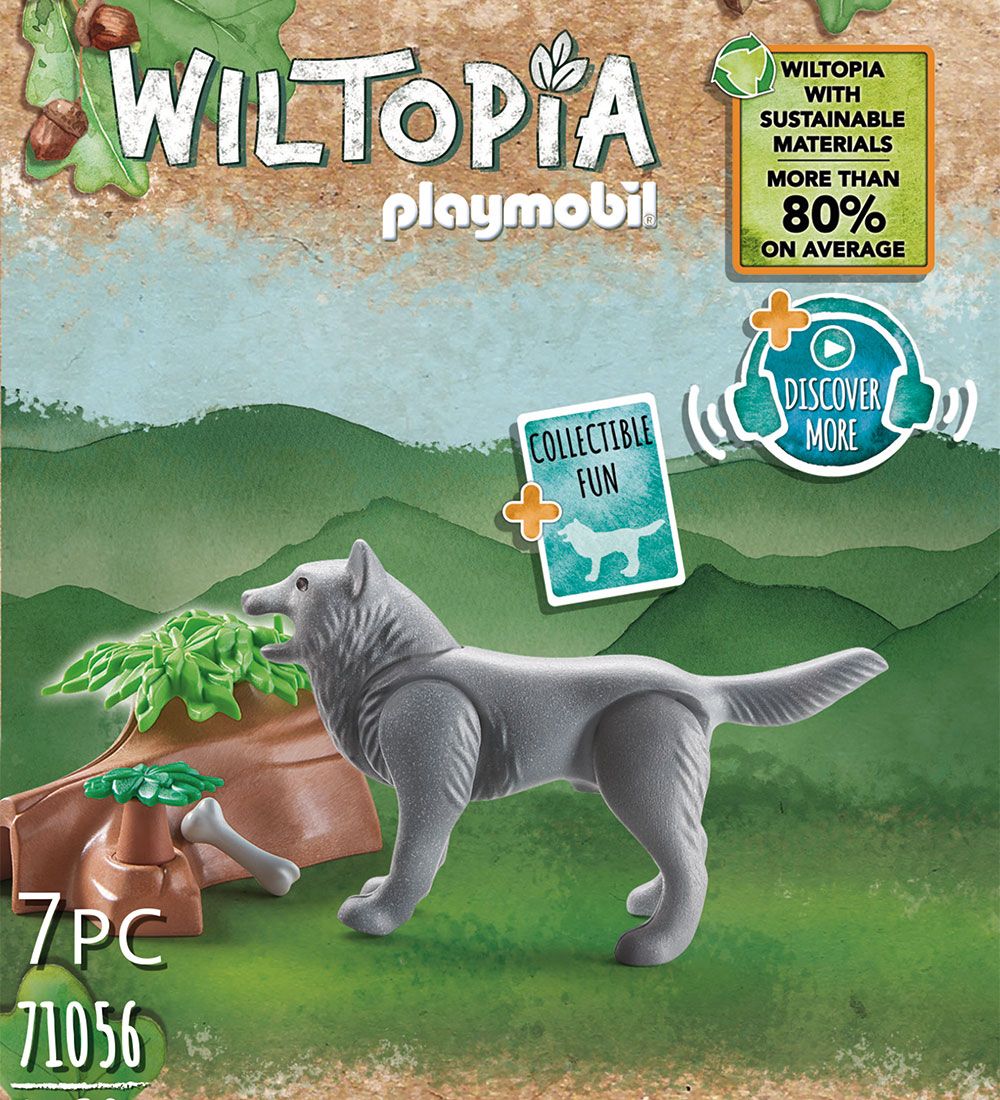Playmobil Wiltopia - Wolf - 71056 - 7 Teile - Playmobil - One Size - Spielzeugtiere Playmobil Wiltopia - Wolf - 71056 - 7 Teile - Playmobil - One Size - Spielzeugtiere von Playmobil