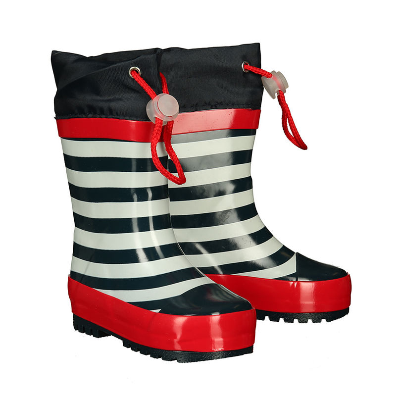 Gummistiefel MARITIM FLAIR gestreift in weiß/marine von Playshoes