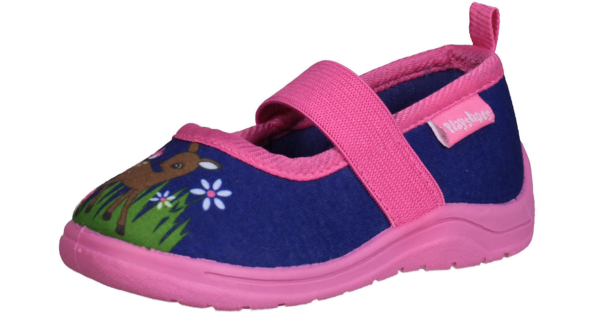 Hausschuhe REH blau Gr. 18/19 Mädchen Baby Hausschuhe REH blau Gr. 18/19 Mädchen Baby von Playshoes
