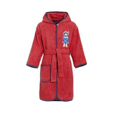 Playshoes Frottee-Bademantel Taucher rot von Playshoes