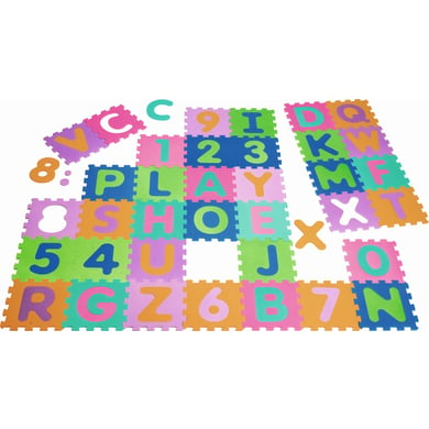 Playshoes Puzzlematte 36-teilig bunt von Playshoes
