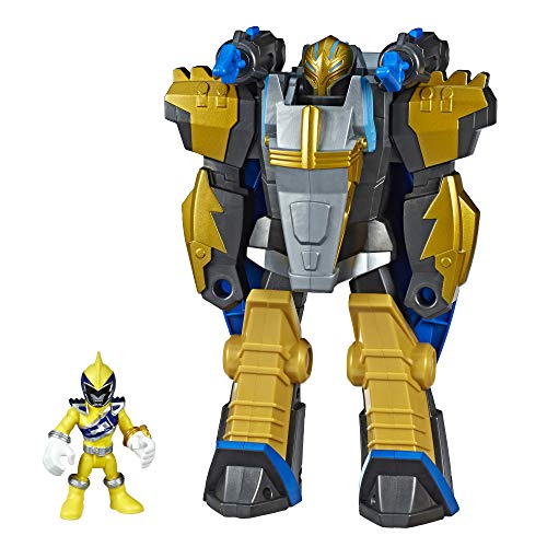 PlaySkool Heroes Power Rangers Morphin Zords Gold Ranger & Pterazord 3" Action Figures, Collectible Toys for Kids Ages 3 & Up von Playskool