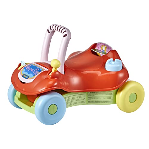 Playskool 2-in-1 Fahr- und Laufspaß Peppa Pig, Lauflernfahrzeug für Babys und Kleinkinder ab 9 Monaten (Amazon Exclusive) von Playskool